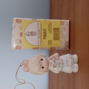 Precious Moments ornament 1997, #272698 Cane You Join Us For A Merry Christmas